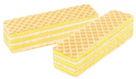 Вафли со вкусом лайма и лимона